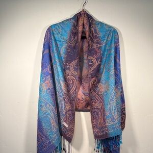 Shawl 100% pashmina silk an cashmere